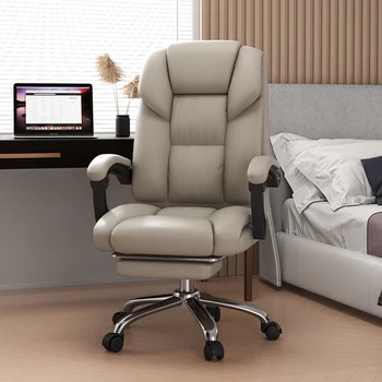 משענת הראש עיצוב ארגונומי כיסא משרדי הרגל מגן המחשב Playseat המשחקים כיסא נוח עור Sillas De רהיטים למשרד