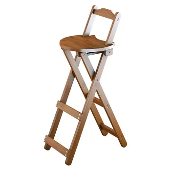 כיסא בר ביתי פשוט כיסא בר מרפסת משענת כסא בר קפה גבוהה כיסא בר שרפרף