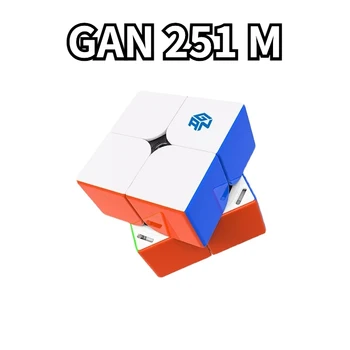 [Funcube]GAN251 מ ' קפיצה Pro אוויר 2x2 guanbo באותה פסקה מגנטי מהירות הקוביה 0.47 GANCUBE251M 2x2x2 חידות GAN251 0.47 s