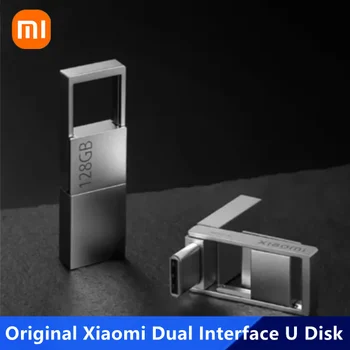 מקורי Xiaomi כפול ממשק מתכת U דיסק 64G 128G זיכרון USB 3.2 סוג-C ממשק הטלפון הנייד המחשב שידור הדדי