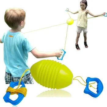 ג ' מבו למשוך הסעות המשחק הילד חיצוני ספורט צעצוע אינטראקטיבי מושך מהירות הביצים חושי אימון ספורט המשחק גן ילדים צעצוע