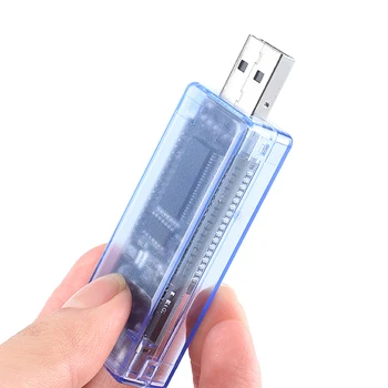 נייד USB סוללה בודק וולט זרם מתח הרופא מודד דיגיטלי מד הזרם עבור מחשב /טאבלט / מחשב נייד /מחשב נייד כוח/מטען