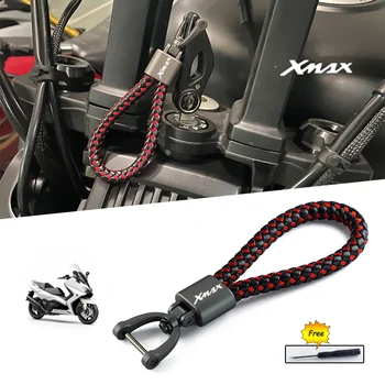 עבור ימאהה X XMAX-מקס 125 250 300 400 אופנוע אביזרים איכותיים Keyring סגסוגת אבץ מחזיק מפתחות סמל מותאם אישית