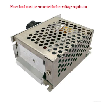 4000W 220V AC SCR מהירות מנוע בקר מודול מתח וסת טמפרטורה דימר על תנור חשמלי מחמם מים אור LED