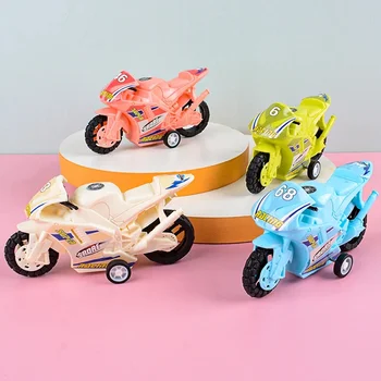 1Pcs הילדים מכונית צעצוע לסגת אופנוע גדול סימולציה אופנוע מודל האינרציה Diecasts הרכב הילד מכונית צעצוע לילדים מתנת