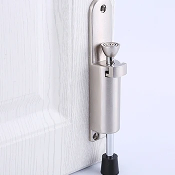 עמיד הדלת מעצור דלת רגל פקק חומרה בעל קומה לשיפור הבית נירוסטה להישאר לתפוס הבריח