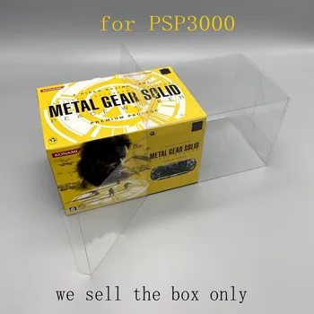 מחמד קופסת מגן עבור Metal Gear ג ' יי. פי גרסה מוגבלת שקוף לאסוף קופסאות PSP3000 מעטפת תצוגה ברורה במקרה