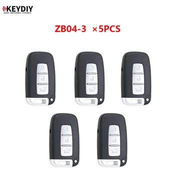 5PCS/Lot KEYDIY אוניברסלי ZB04 ZB04-3 KD מפתח חכם מרחוק על KD-X2 מפתח הרכב מרחוק מחליף מתאים יותר מאשר 2000 דגמים