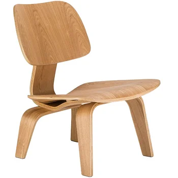 יצוק דיקט פנאי כורסא עץ הרגליים טבעי סלון עץ מהמאה העתק מבטא הכיסא ריהוט מטבח HY50CT