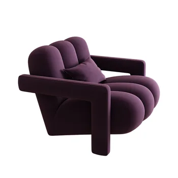 נורדי בסלון ספות קרם הרוח יחיד ספה ערכות מודרני מינימליסטי חדר השינה ספה מרפסת פנאי כיסא, ספה כורסא