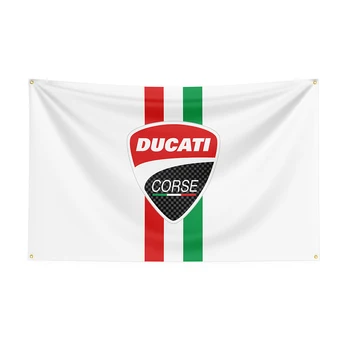 90x50cm Ducatis דגל פוליאסטר מודפס מכונית מירוץ הדגל עבור עיצוב עיצוב הדגל,דגל קישוט באנר דגל