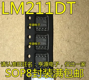 10pieces LM211D LM211DR LM211 LM211DT SOP-8 מקורי חדש משלוח מהיר