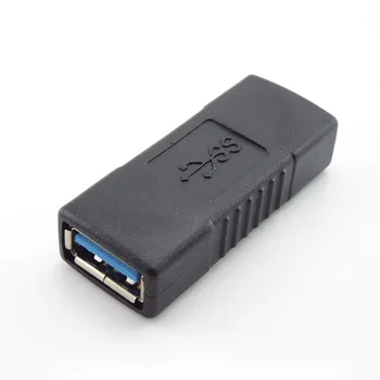USB 3.0 מתאם סופר מהיר מצמד נקבה נקבה מחבר מאריך חיבור ממיר עבור המחשב הנייד כבלים