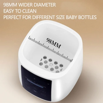 דיגיטלי בקבוק מתחמם 6-in-1 תינוק, חלב חם יותר מהיר בטוח ונוח חלב חם יותר קל עבור עסוק אמהות
