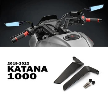 קטאנה 1000 עבור סוזוקי Katana1000 2019-2022 2021 אופנוע חמקן מראות ספורט רוח כנף מתכווננת צד אחוריות אלומיניום