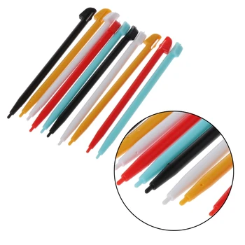 10Pieces מסוגנן צבע לגעת עט עבור ה-Wii U WIIU GamePad מסוף Led על מסך מגע כתיבה עטים עיפרון H8WD