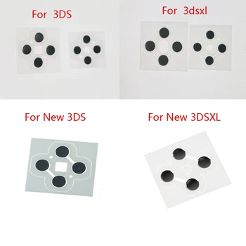 1pc עבור חדש 3DS 3DSXLCross מפתח ABXY לחצן D Pad קרום כפתור מדבקות משטח מוליך רצועת תיקון עבור 3DS 3DSXL
