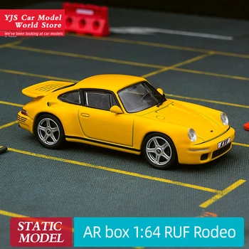 AR תיבה 1:64 מורד רודיאו קלאסי התספורת שלך לא אופנתית דגם של מכונית מודל 911 סגסוגת אוסף מתנה