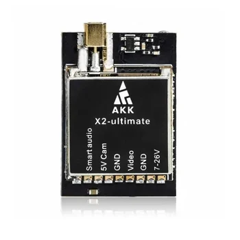 AKK X2-האולטימטיבי 25mW/200mW/600mW/1200mW 5.8 GHz 37CH FPV משדר עם חכם Audiofor RC FPV מירוץ 