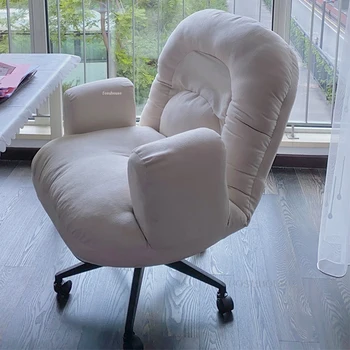 פשוט המחשב כיסאות במשרד, בבית ריהוט משרדי תלמיד מחקר הכיסא המודרני להרים את הכסא המסתובב רך כרית משענת הכורסא.