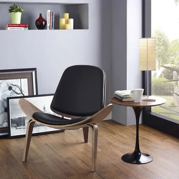 דנית מעצב הכיסא מעטפת כיסא מחייך הכיסא נורדי פנאי הסלון, חדר השינה צואה יצירתי מטוסים כיסא משרד כללי