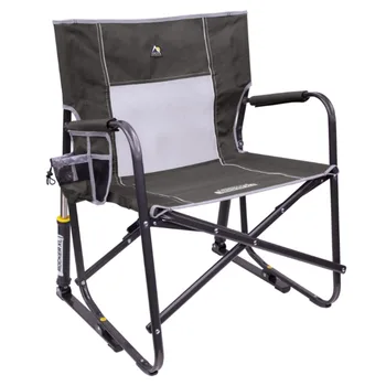 כסאות החוף פריסטייל רוק XL, בדיל אפור, בוגר כיסא כיסאות קמפינג כיסא מתקפל