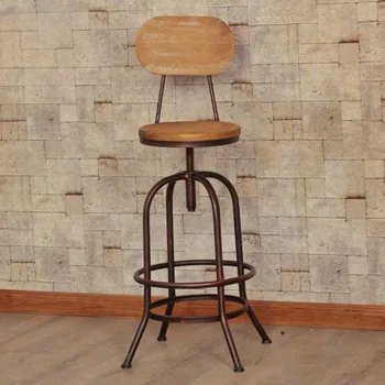 יוקרה במטבח שולחן בר כיסאות דלפק הספר מתכוונן בר כסאות יהירות השינה Silla Giratoria נורדי רהיטים YN50BC